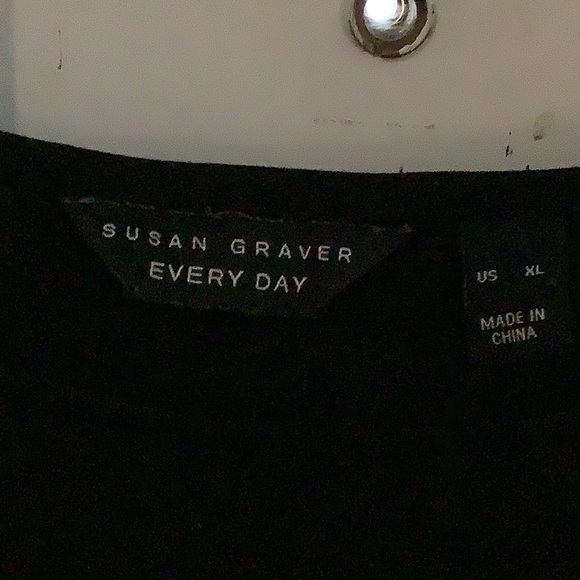 Susan graver short sleeve long tunic - Picture 2 of 2